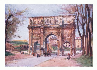 Arch of Constantine by Alberto Pisa
